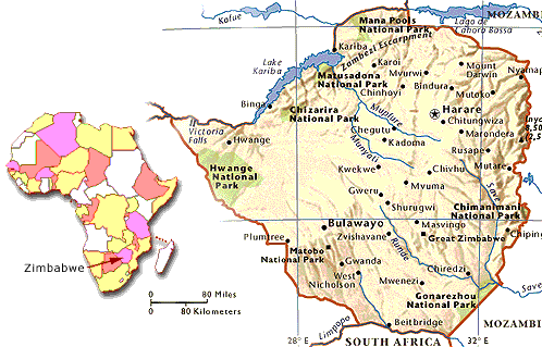 Afica map